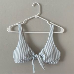 Striped Bikini Top